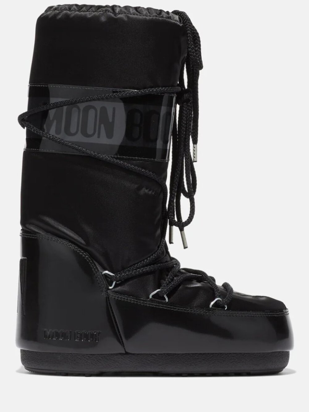 Moon Boot Icon Glance Boots Black Size: 39/41 US: 8 - 9.5 NIB